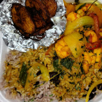 The Jamaican Patty Shack food