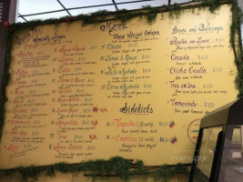 Juana's menu