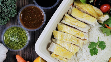 The Hainan Chicken Rice food