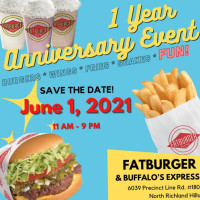 Fatburger Buffalo's Express inside