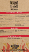 Hophounds Brew Pub Dog Park menu