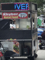 Khyber Halal Cart outside