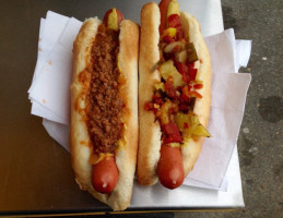 Pete's Hot Dog Stand food