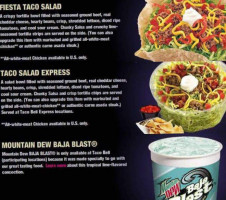 Taco Bell Express food