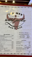 Wild Jack's menu