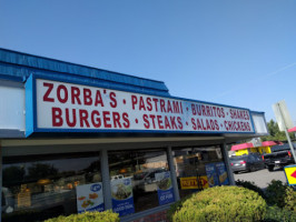 Zorba's Charbroiled Burgers outside