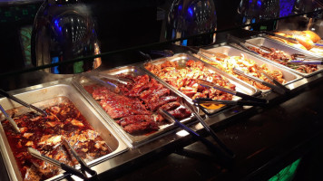 Flaming Grill Buffet food