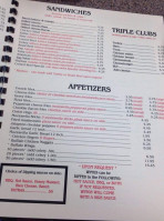 Papa Guido's menu