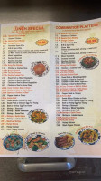 Golden Dragon menu