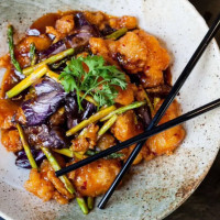 Koi Fine Asian Cuisine Lounge food