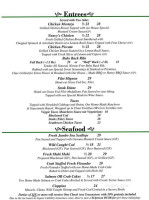 Station Bistro menu