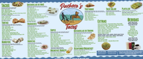 Pacheco's Tacos food