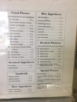 Bay Crab House menu