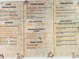 Cafe Com Leite menu