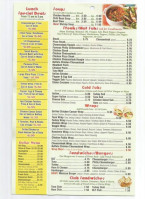 El Tricolor Pizzeria&mexican Food menu