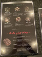 It's Pinsa menu