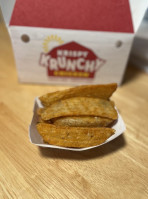 Krispy Krunchy Chicken inside