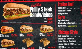 Castillo's Philly Steaks And Paleteria food
