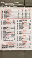 Great Wall menu