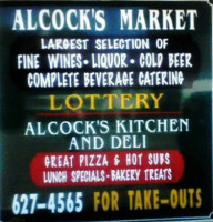 Alcock's Market food