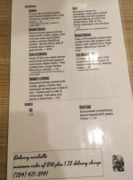 Silvia's Tacos menu