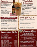 Appalachian Brewing menu