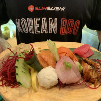 Suh Sushi Korean Bbq food