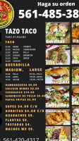 Tazo Taco food