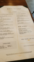 Cherubs Cafe menu
