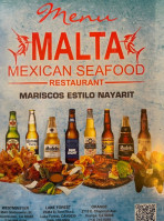 Malta Mexican #2 food