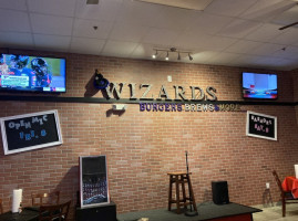 Wizards Burger, Brews And More inside