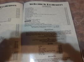 Bootleggers menu