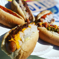 Dave's Hot Dogs food