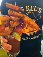 Big Kel's Pizza Wings food