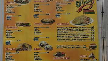 Son Delicias menu