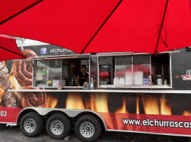 El Churrascaso Grill Food Truck outside
