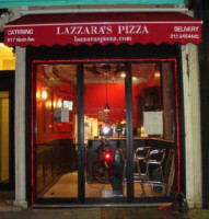 Lazzaras Pizza outside