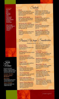 Yorgos Restaurant & Lounge menu