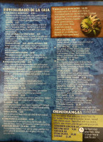 El Tule Oaxaca Mexican menu