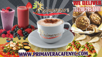 Primavera Cafe. food