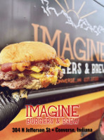 Imagine Burgers Brew food