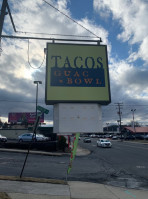 Tacos Guac N Bowl outside