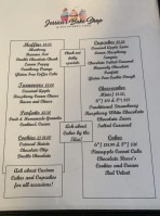 Our Father's Table menu
