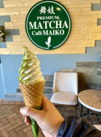 Premium Matcha Cafe Maiko food