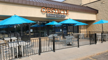 Obstacle Brewing And Grill food