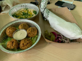 Madeline's Falafel Shawarma food