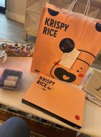 Krispy Rice menu