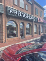 K A Bagel Cafe outside