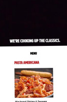 Pasta Americana food