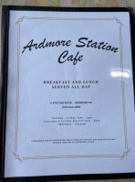 Ardmore Station Cafe menu